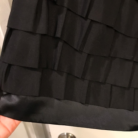 đź‘—Phoebe Couture Black Strapless Ribbon Dressđź‘— - Picture 4 of 12